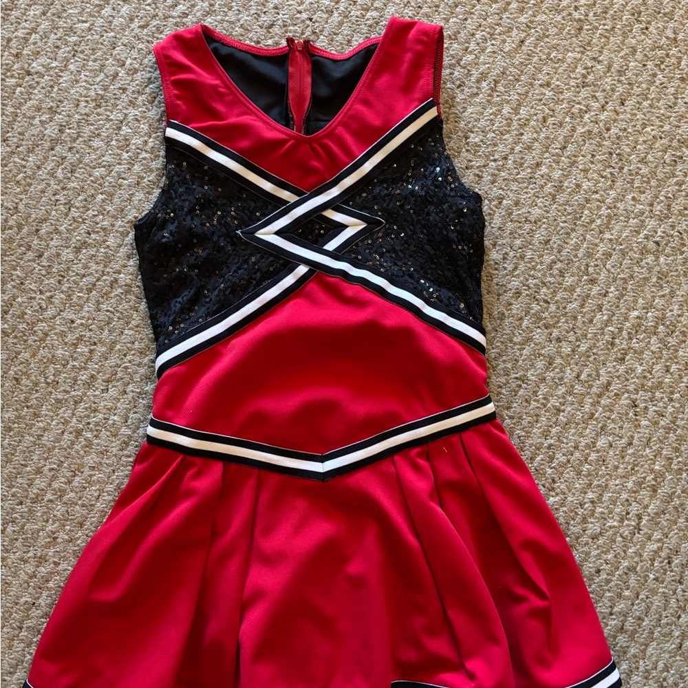 Weissman Red and Black Dance Costume